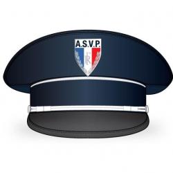 Casquette rigide de cérémonie ASVP - Taille 55