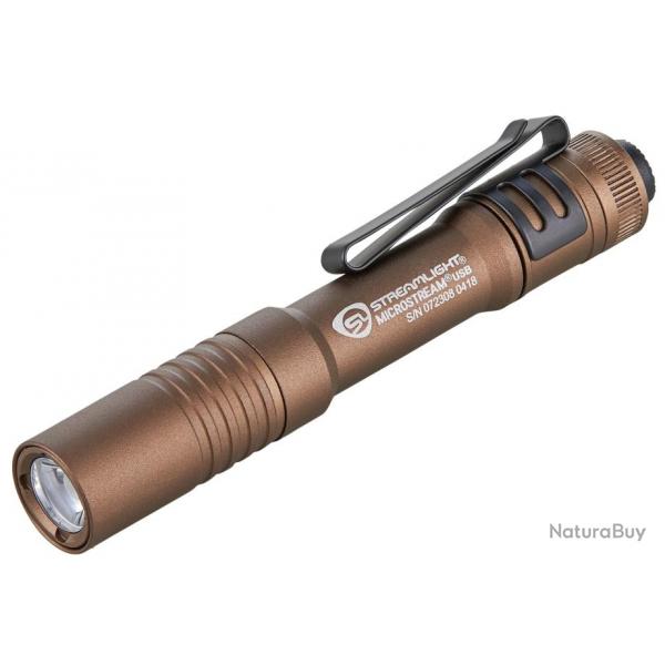 Lampe Streamlight Microstream USB - Coyote