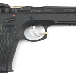 Pistolet CZ75 Shadow SP-01 Black  calibre 9x19  préparé TAR