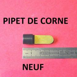 pipet plastique de corne longueur 34mm diamètre 12mm - VENDU PAR JEPERCUTE (JO701)