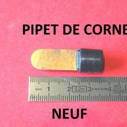 pipet plastique de corne longueur 34mm diamètre 12mm - VENDU PAR JEPERCUTE (JO703)