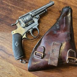 Revolver réglementaire français modèle 1873 (troupe) CHAMELOT-DELVIGNE calibre 11mm73 catégorie D