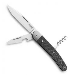 Couteau "Jack 3P", Manche fibres de carbone [Lionsteel]