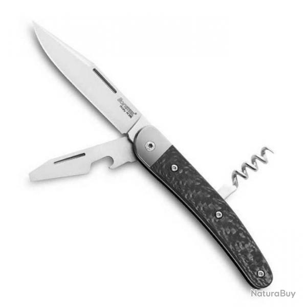 Couteau "Jack 3P", Manche fibres de carbone [Lionsteel]