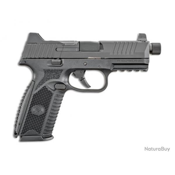 Dstockage Cat. B - FN HERSTAL - PISTOLET SEMI AUTOMATIQUE  509 TACTICAL CAL. 9X19MM BLK/BLK