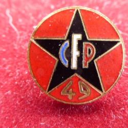 RARE BOUTONNIERE CFP CORPS FRANCS POMMIES WW2 SUD OUEST ARTHUS BERTRAND