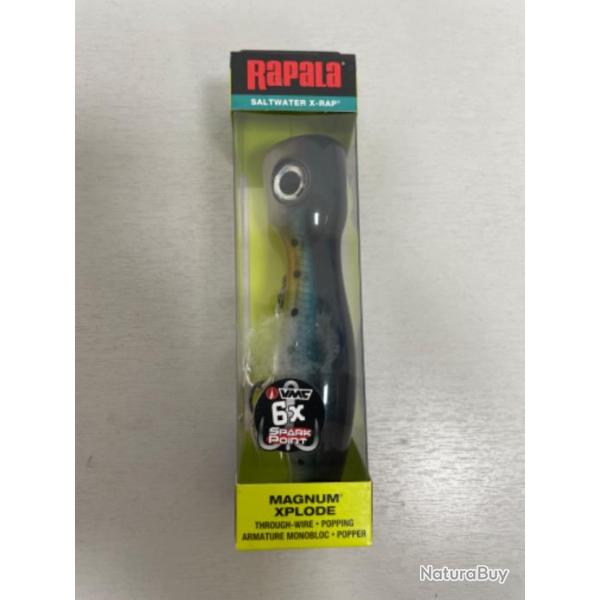 !! LEURRE RAPALA X-RAP MAGNUM XPLODE 130 COL BLUE SARDINE