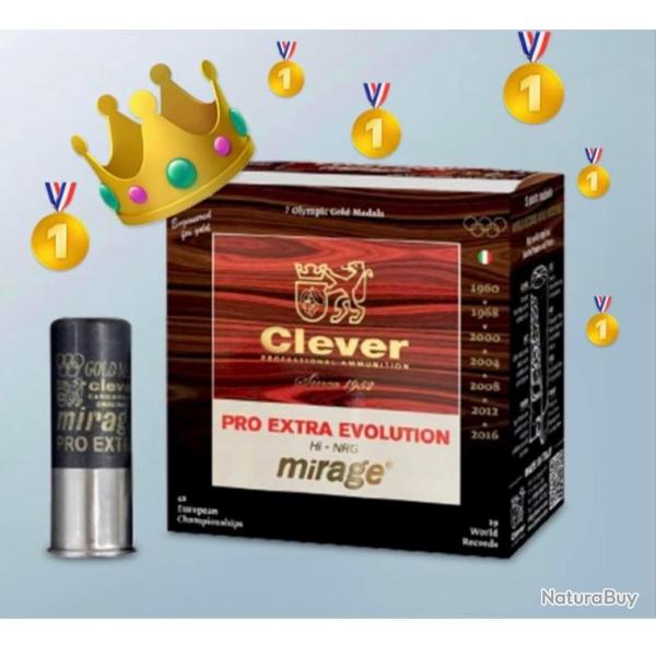 Lot 100 cartouches ( 4 botes de 25 )T4 Clever Pro Extra Evo  28 g 7.5