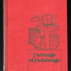 j'arrange et j'aménage  les guides pratiques de la redoute 1972 déco vintage