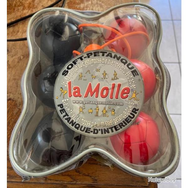 Ptanque La Boule Molle : pack de soft ptanque pour deux neuf.