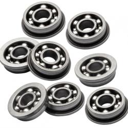 BUSHINGS À ROULEMENT DE 8 MM EN ACIER AVEC ROULEMENT OUVERT PRÊT POUR VFC MP7 (BCMP7+)