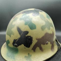 Armée irakienne - Casque Modèle 1980 - Camouflé - Guerre du Golfe