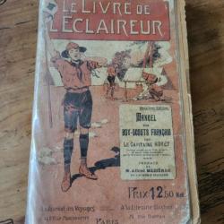 Le livre de l'Eclaireur Manuel des boy-scout de France 1913