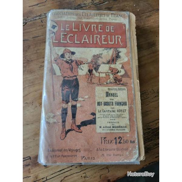 Le livre de l'Eclaireur Manuel des boy-scout de France 1913