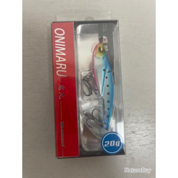 !! LEURRE MEGABASS ONIMARU 20gr col BLUPIN IWASHI