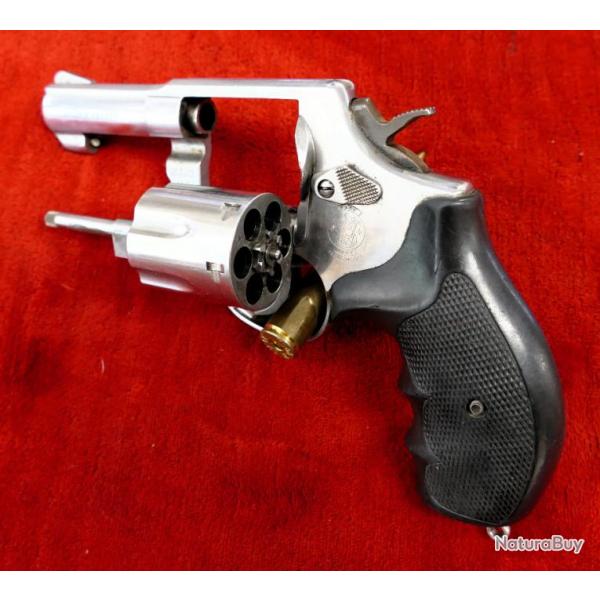 Smith & Wesson Mod. 64-6  inox canon 3'' cal. .38 Special+ boite d origine