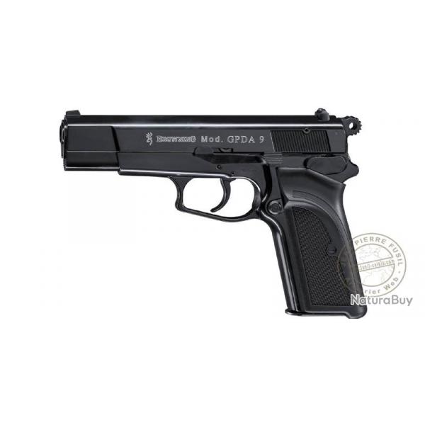 Pistolet d'alarme Umarex BROWNING GPDA Cal. 9 mm PAK Noir