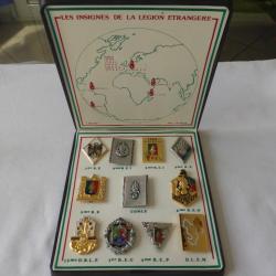 Coffret les insignes de la légion étrangère