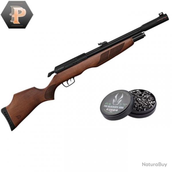 Carabine PCP Gamo RISER Punisher calibre 5,5 mm 40 Joules + plombs