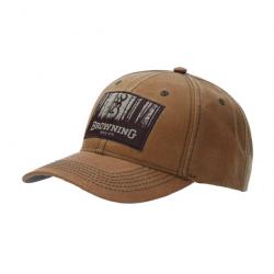 Déstockage ! - Casquette Browning Bush Wax Sable