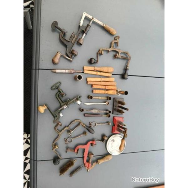 Lot ncessaire pour cartouche de chasse calibre 16