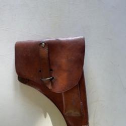 Étui pistolet cuir