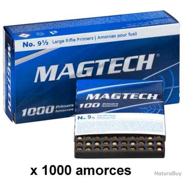 Amorces MAGTECH n9 1/2 Large Rifle /1000