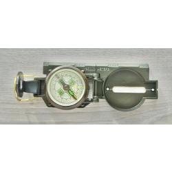 BOUSSOLE COMPASS SCOUTISME ENGINEER DIRECTIONAL COMPASS en METAL NOIR