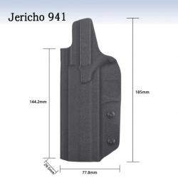 Holster Kydex IWB à l'intérieur de la ceinture droitier - Jericho 941