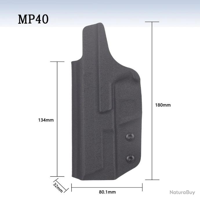 thumbnail interactive-video image 1 of Mark Twain Arms Kydex IWB Holster For S&W M&P 2.0 – Claw – Right Hand 9mm 1 of 2
