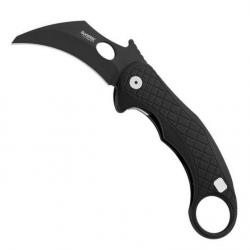 Couteau Karambit "L.E.One" lame noire, Couleur noir [Lionsteel]