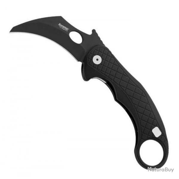 Couteau Karambit "L.E.One" lame noire, Couleur noir [Lionsteel]