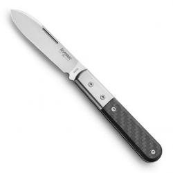 Couteau "Roundhead Barlow", Manche fibres de carbone [Lionsteel]