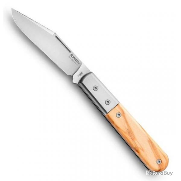 Couteau "Shuffler Barlow", Manche olivier [Lionsteel]