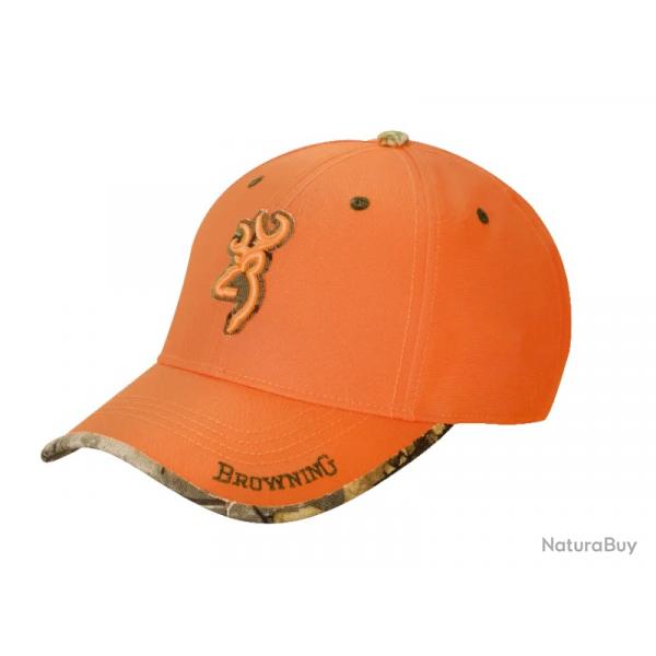 Wahoo vtements ! - Casquette Browning Sure Shot Orange