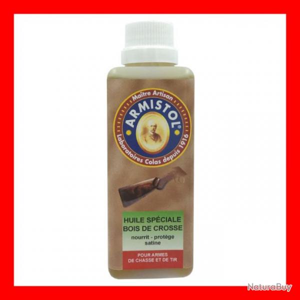 HUILE ARMISTOL POUR BOIS DE CROSSE - FLACON 120ML