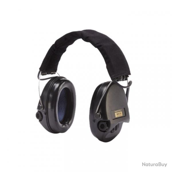 Sordin Supreme Pro X | Haute Fidlit | Casque Noir | tanche et Numrique