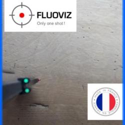 Hausse fibre fluo bande 10mm (viseur-aide-visée-mire-guidon)