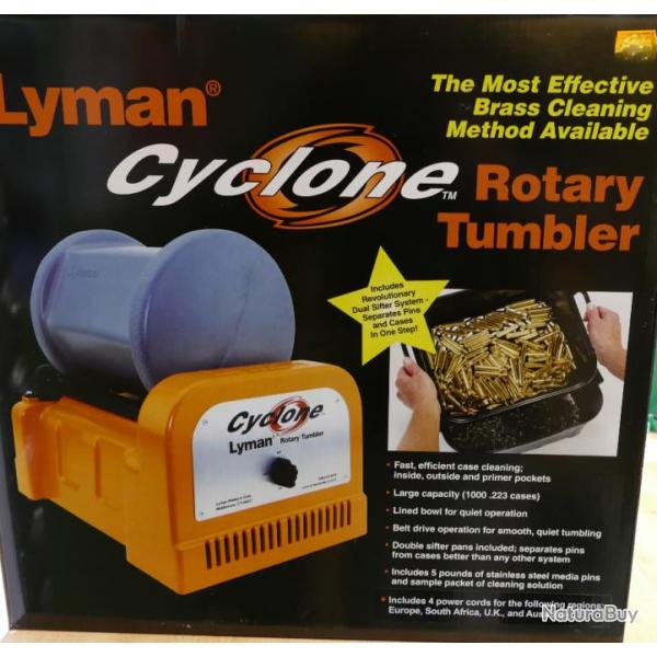 Cyclone Rotary Case Tumbler Lyman