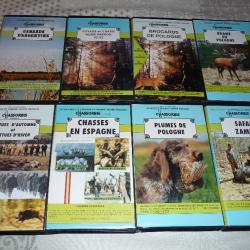 8 VHS Collection chasse " Chassorbis"