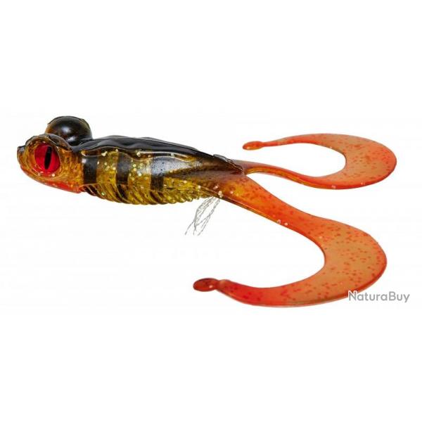 Leurre souple Gunki Bull Frog 100 Ghost Stripe Frog