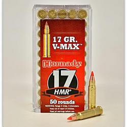 HORNADY V-Max 17 HMR 17Gr