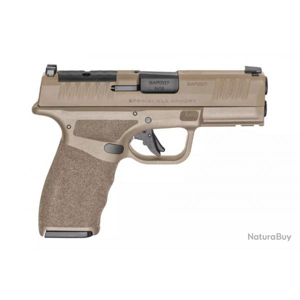 PISTOLET HELLCAT PRO OSP DESERT FDE cal 9mm Chargeur 1x15/1x17 coups