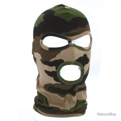 Cagoule 3 Trous Bonnet Sport - Écharpe Cou Couvre-Visage Polyvalent Cyclisme Et Plein Air