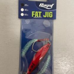 !! LEURRE JIG RAGOT FAT JIG 25gr COL RED BLACK