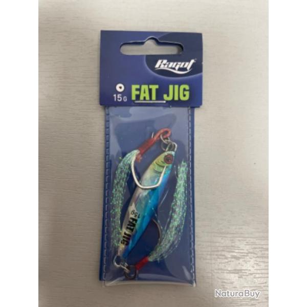 !! LEURRE RAGOT FAT JIG 15gr COL BLUE METAL