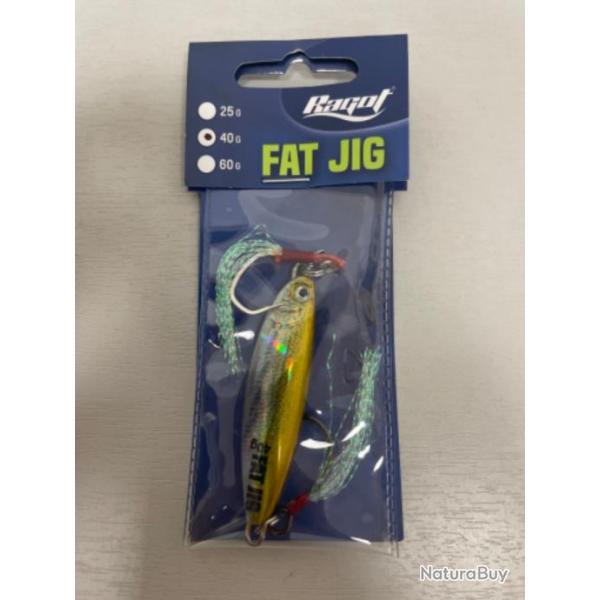 !! LEURRE RAGOT FAT JIG 40gr COL AYU