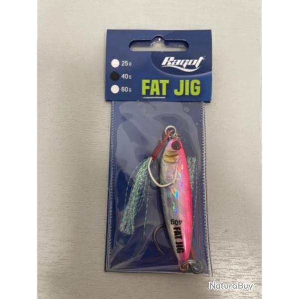 !! LEURRE RAGOT FAT JIG 40gr COL PINK METAL