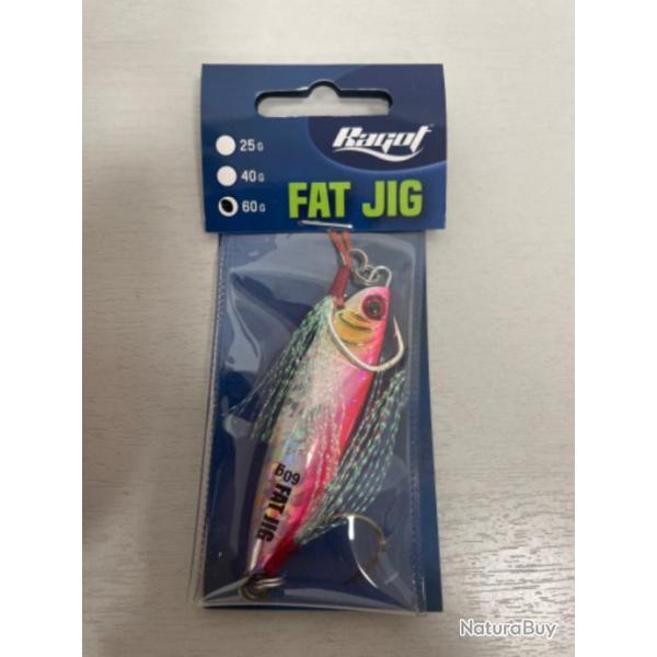 !! LEURRE RAGOT FAT JIG 60gr COL PINK METAL