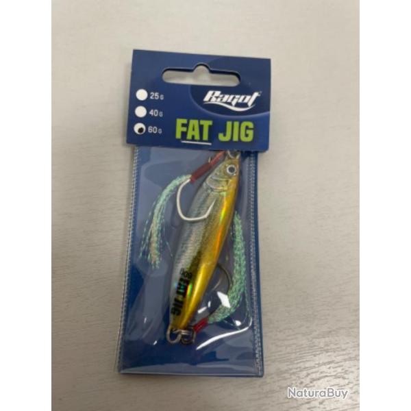 !! LEURRE RAGOT FAT JIG 60gr COL AYU